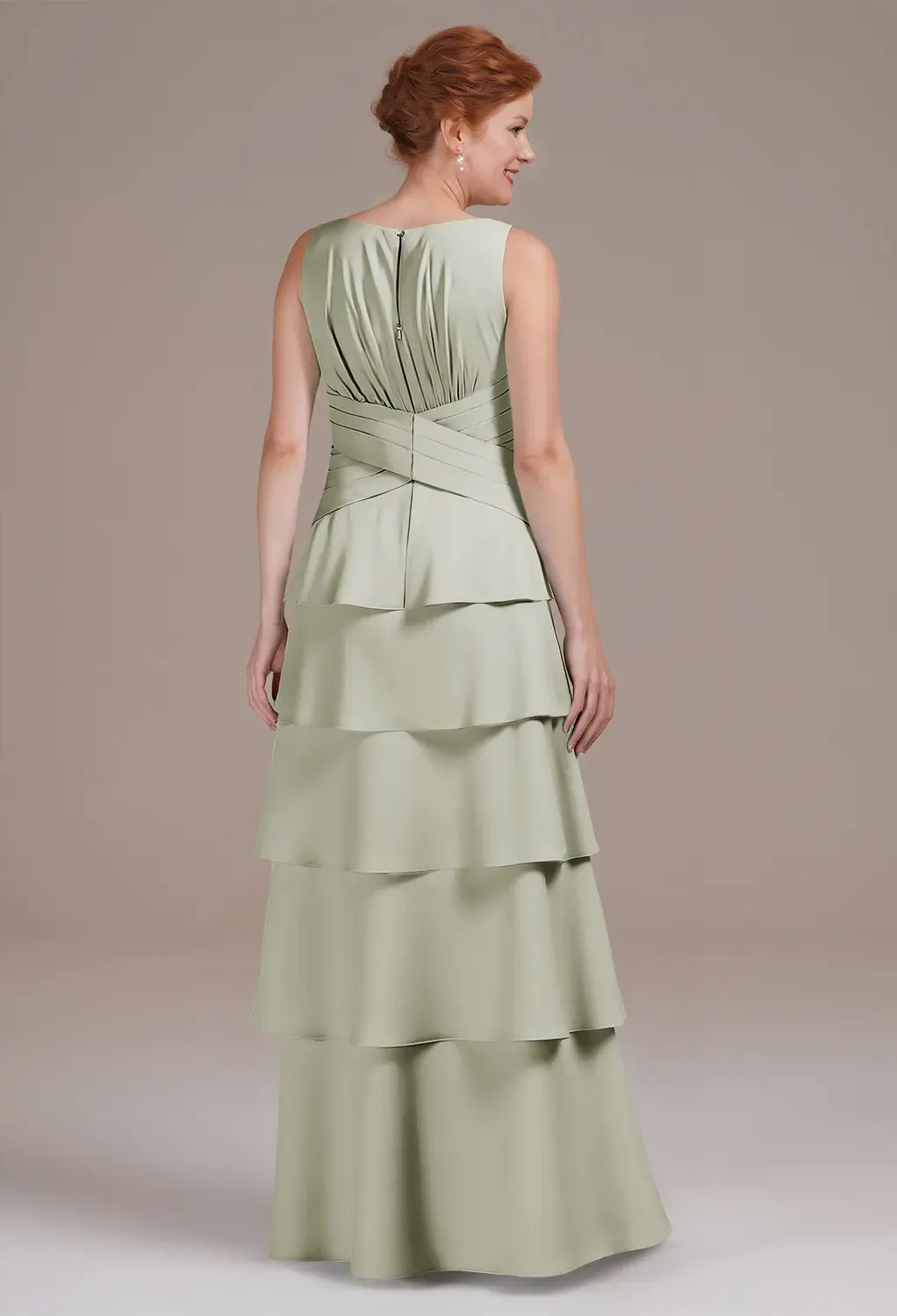 AW Addie Sage Green  Mother of the Bride Dresses